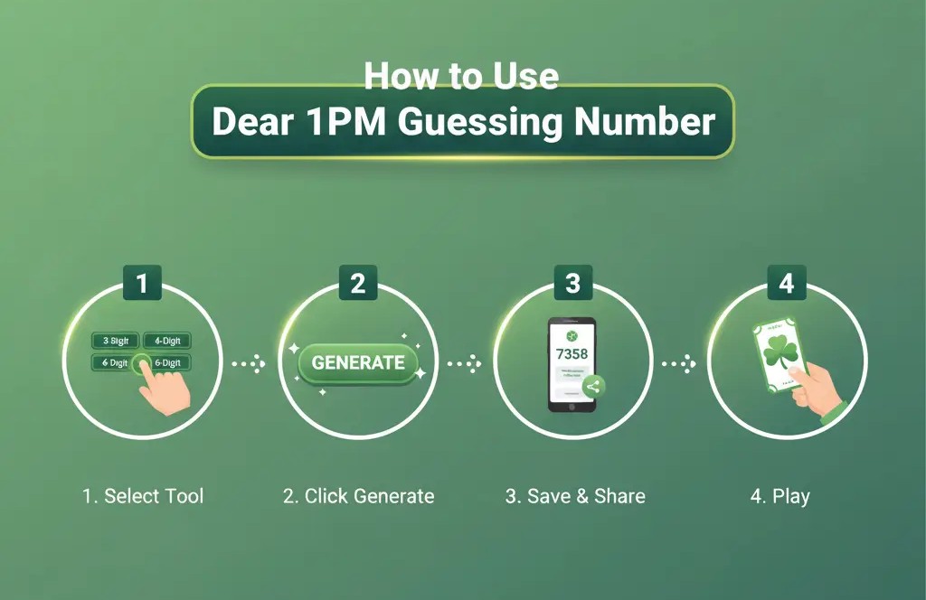 How to Use Dear 1PM Guessing Number