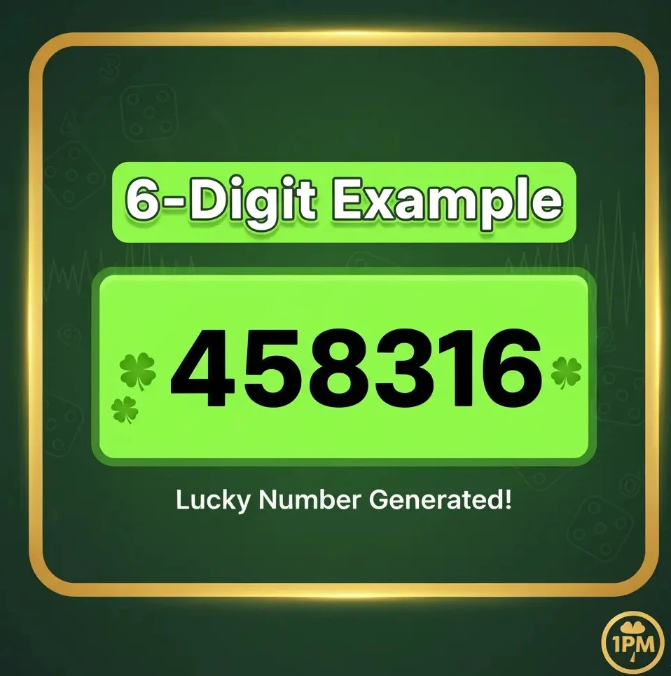 Dear Morning 6-digit guess