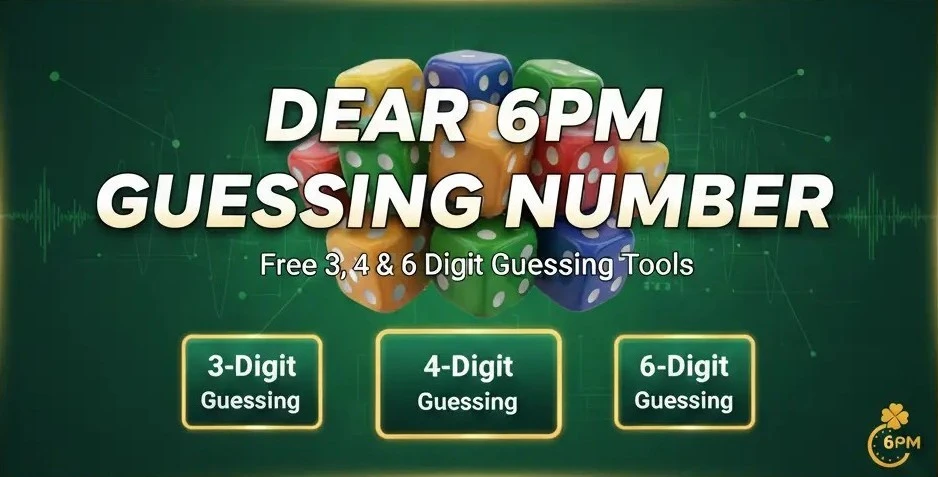Dear 6PM Guessing Number Banner