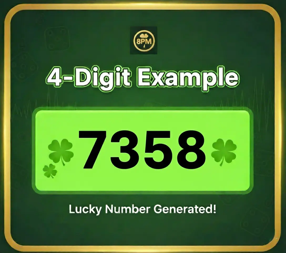 Dear Evening 4 Digit Lottery